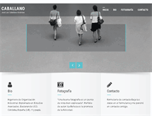 Tablet Screenshot of caballano.com